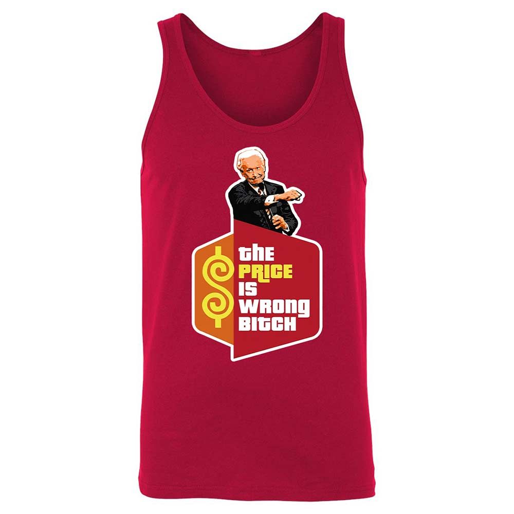 Unisex Jersey Tank - B3HMXF3D - Red - 6