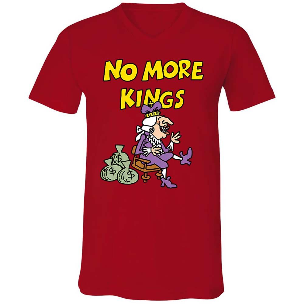 Unisex V-Neck T-Shirt - T89NUSGP - Red - 6