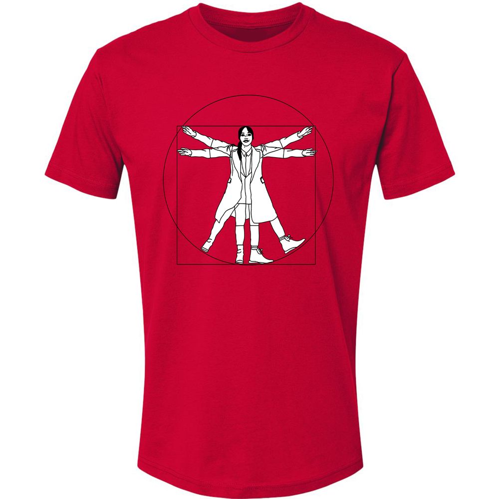 Vitruvian Philomena Cunk - Cunk on Earth - Red - 6