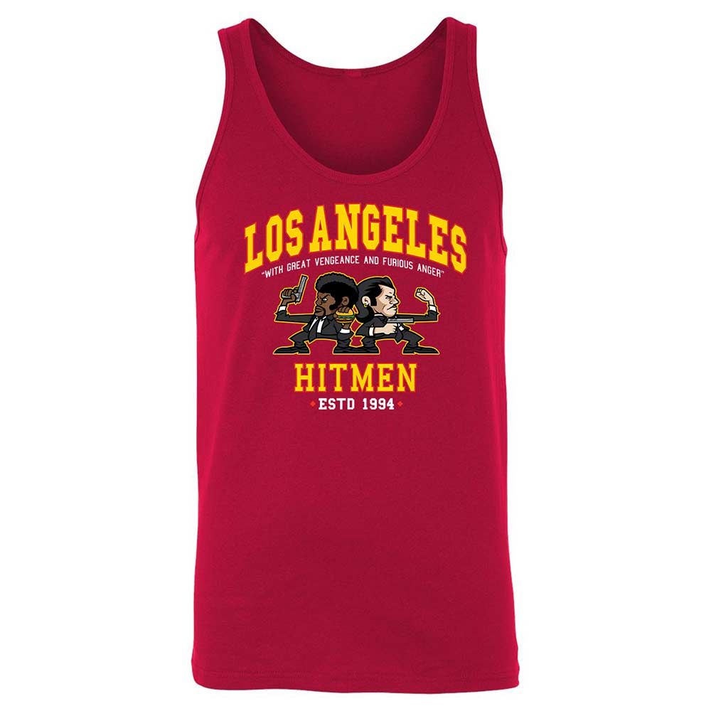 Unisex Jersey Tank - CQ6P96FL - Red - 6