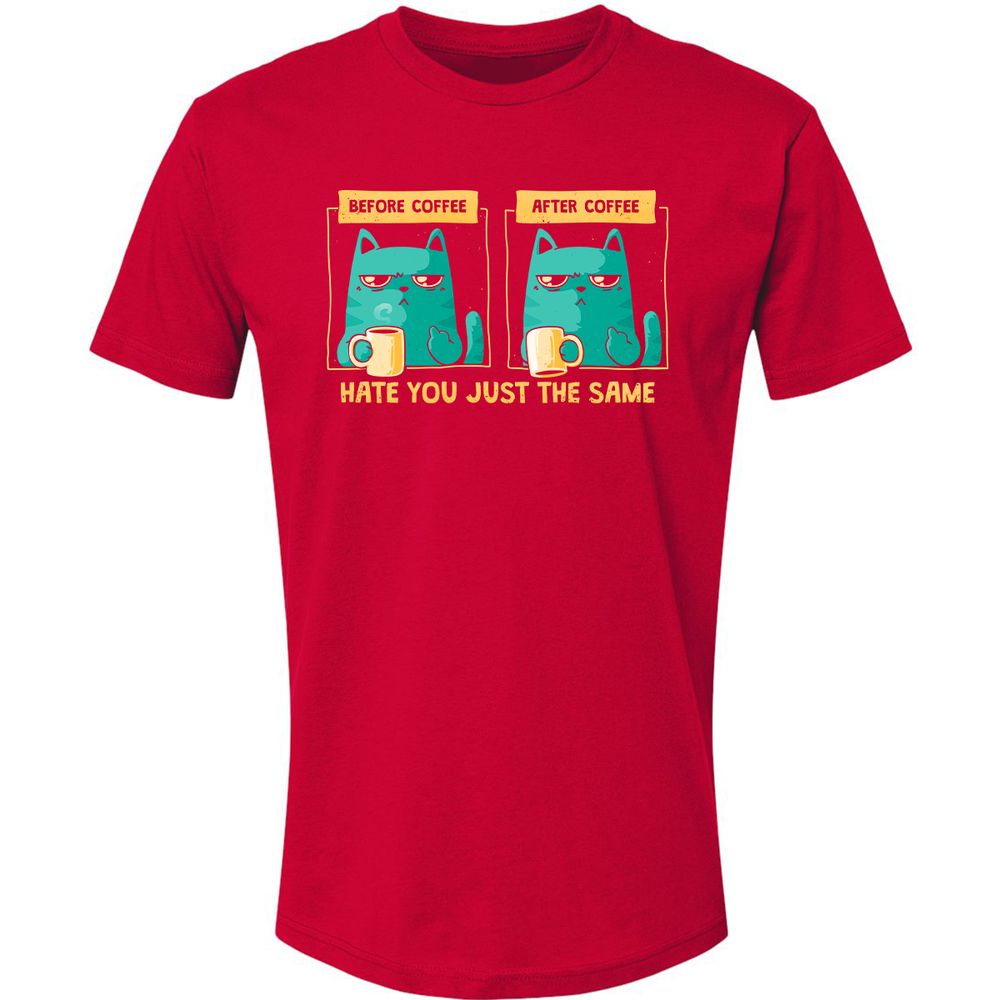 Premium Unisex T-Shirt - TCFB37HU - Red - 6