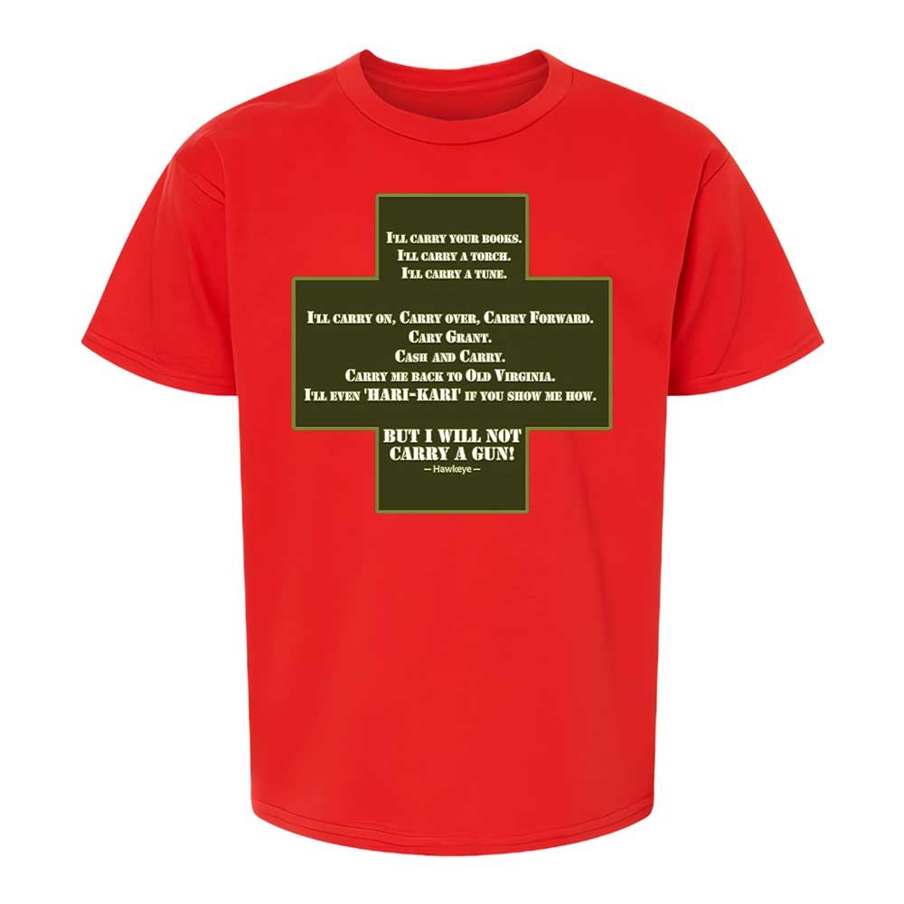 I Will Not Carry a Gun - Red - 6