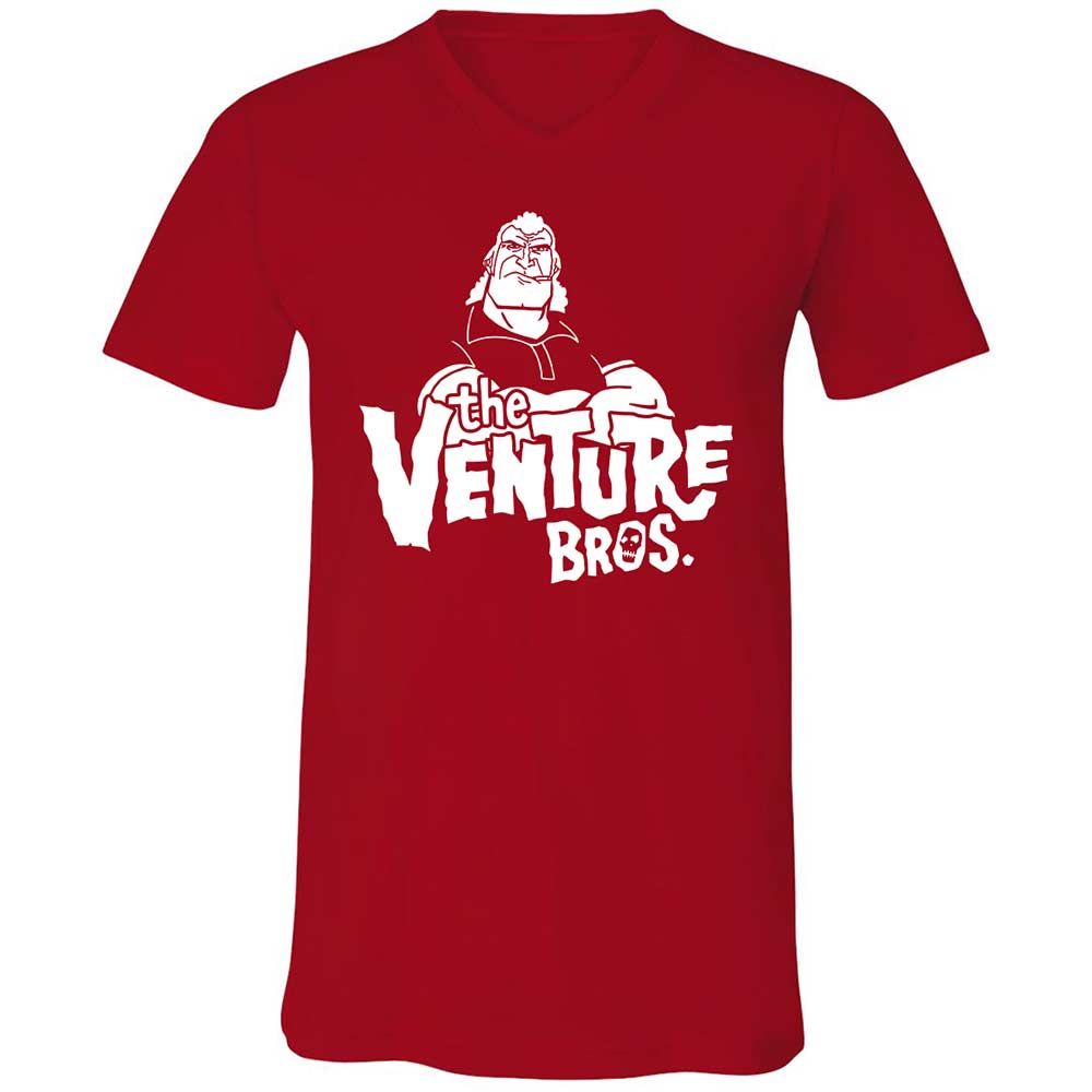 Unisex V-Neck T-Shirt - PW4LSEQ9 - Red - 6