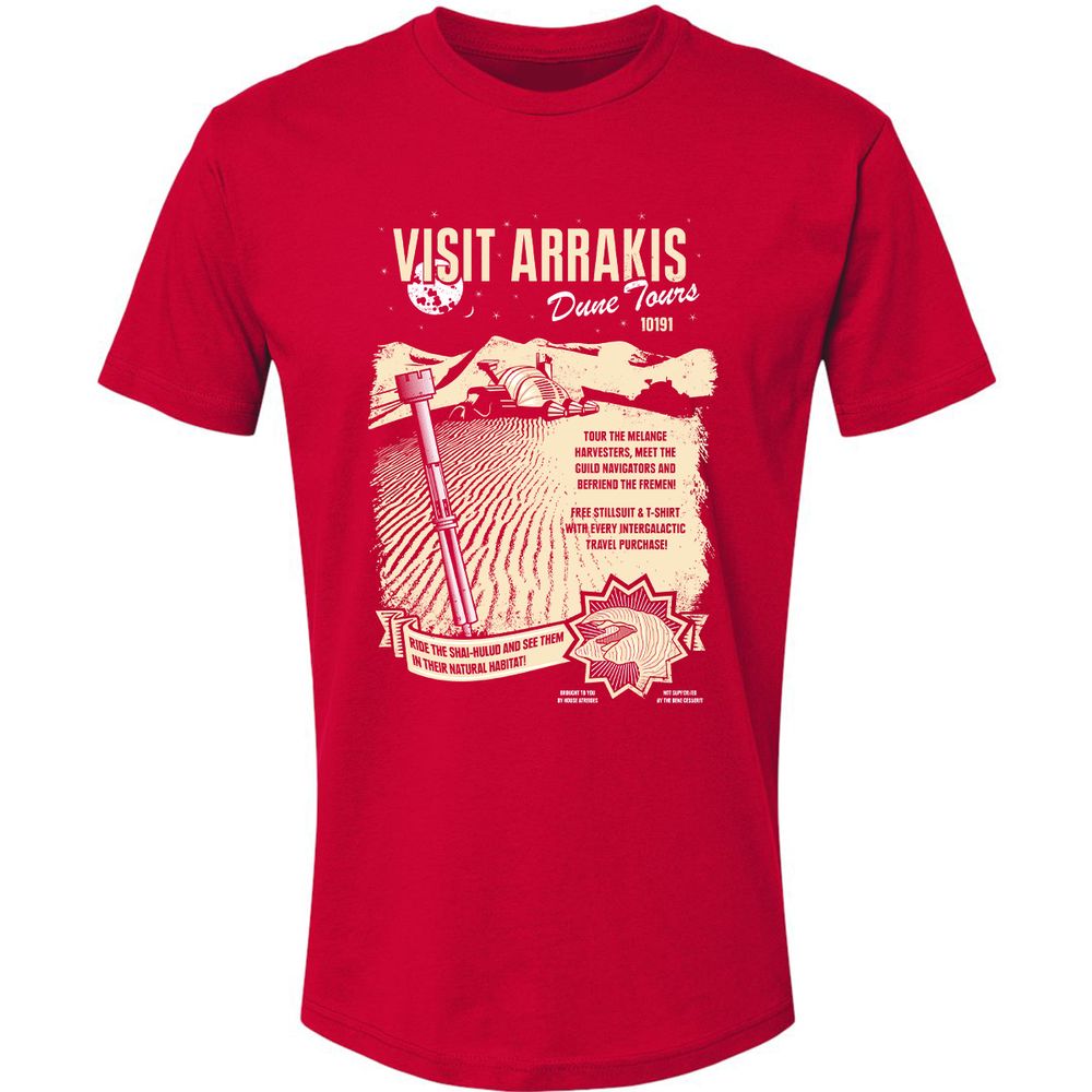 Premium Unisex T-Shirt - R8ATFNSP - Red - 6