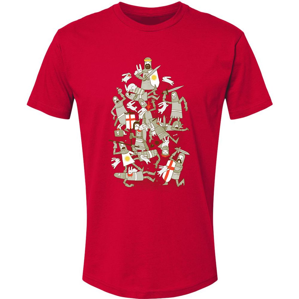 Premium Unisex T-Shirt - BHQDTTZW - Red - 6