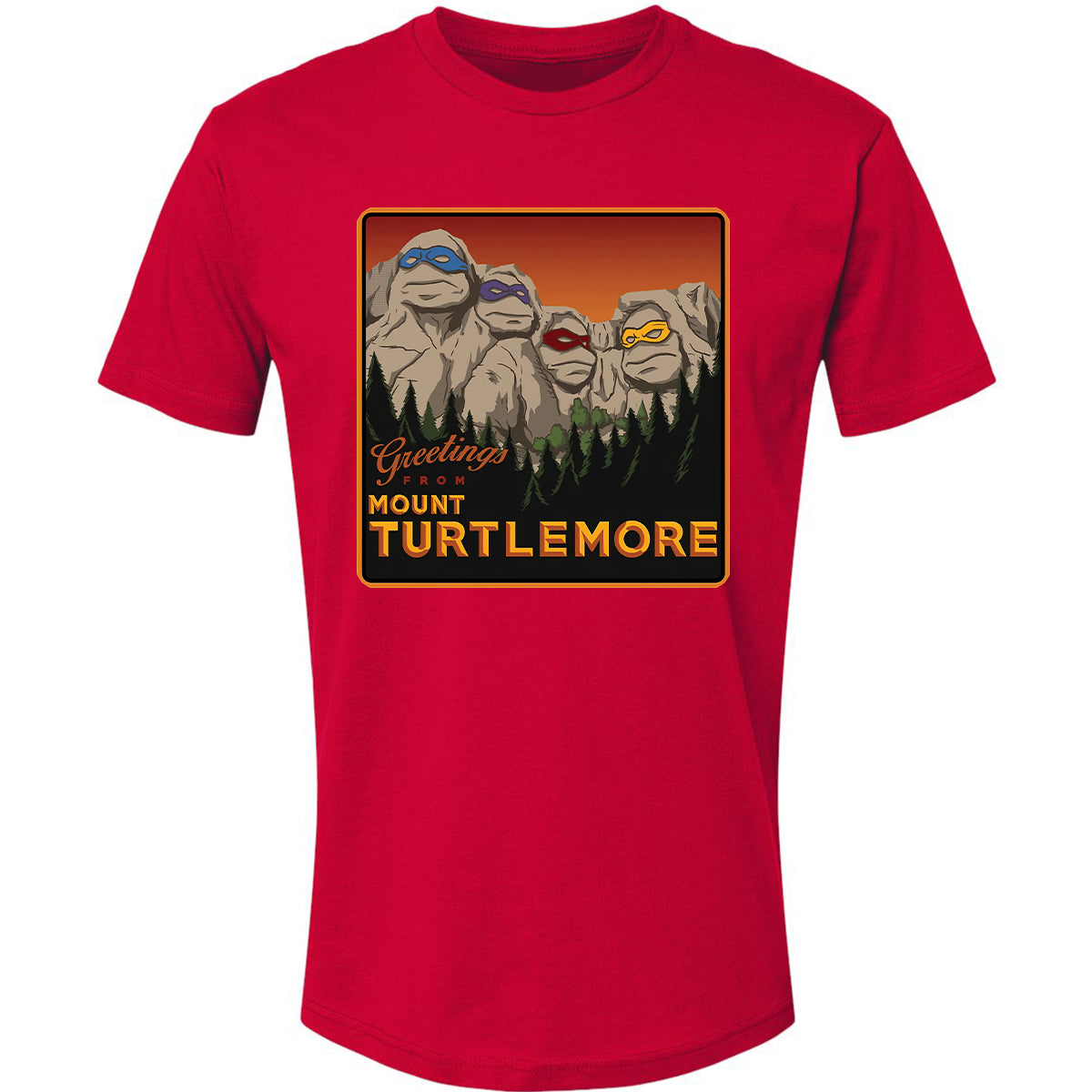 Premium Unisex T-Shirt - 4662Q343 - Red - 6