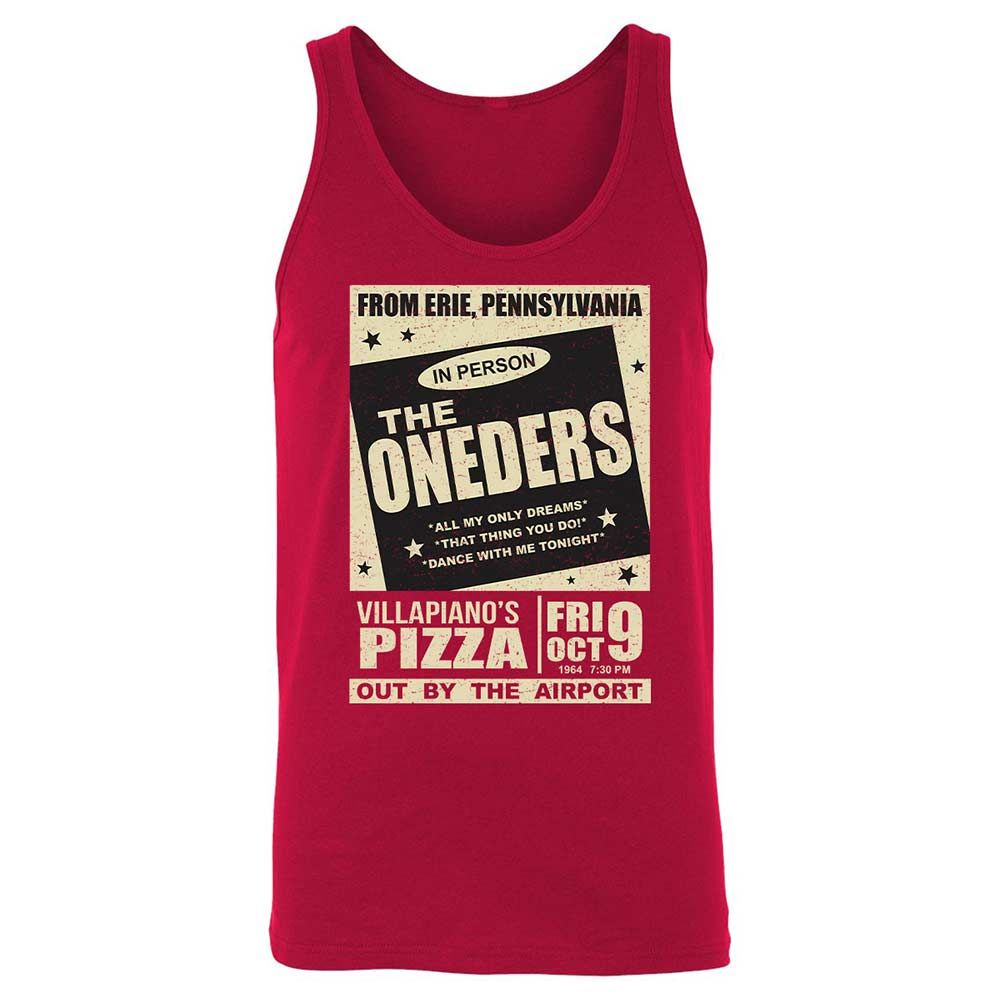 Unisex Jersey Tank - T8A1WL54 - Red - 6