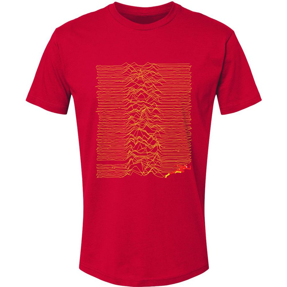 Premium Unisex T-Shirt - 658M65BW - Red - 6