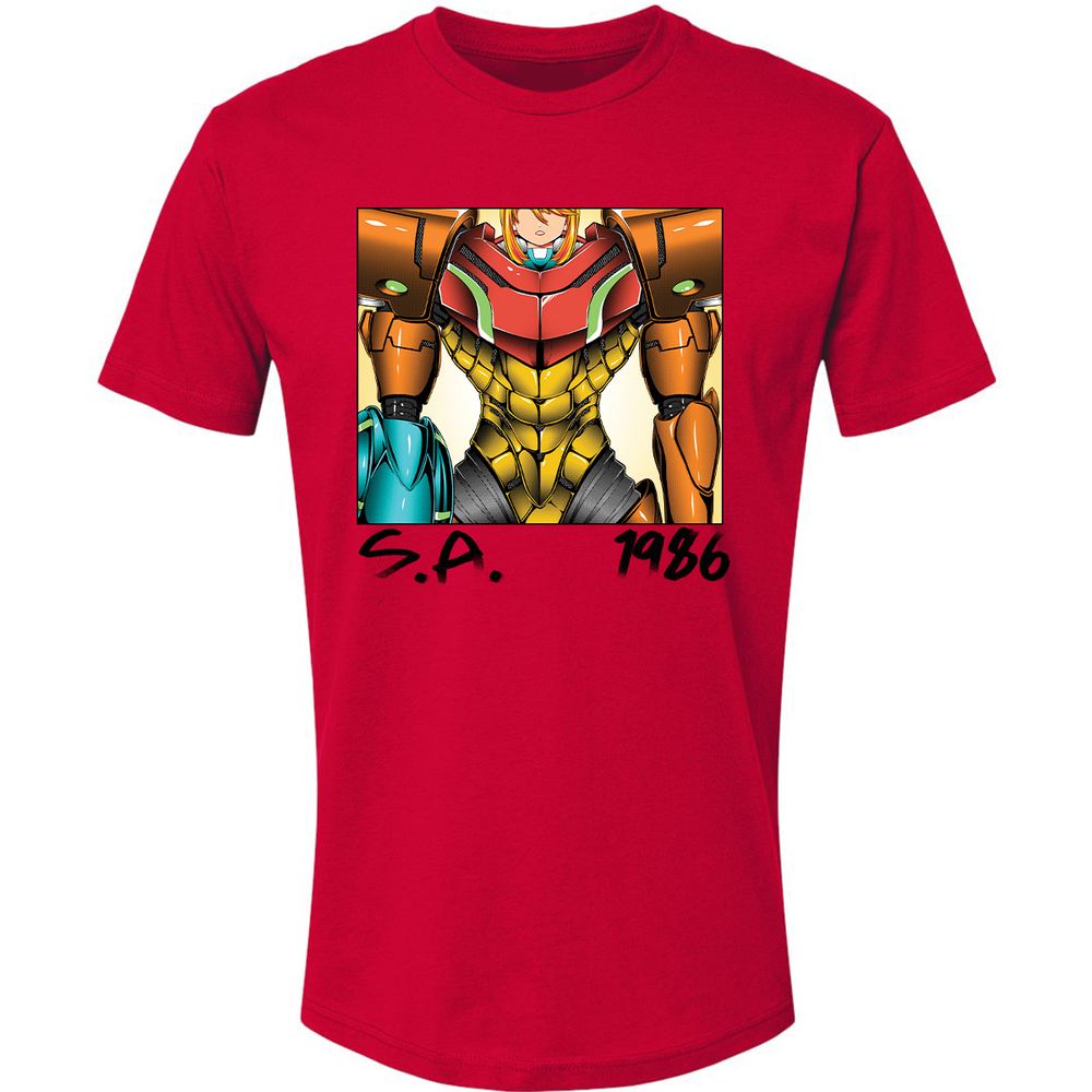 Premium Unisex T-Shirt - 93M96HS9 - Red - 6