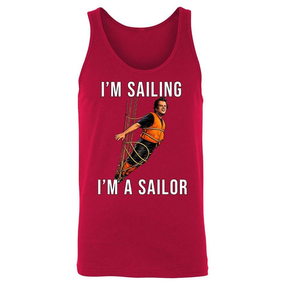 Unisex Jersey Tank - LC486RGT - Red - 6