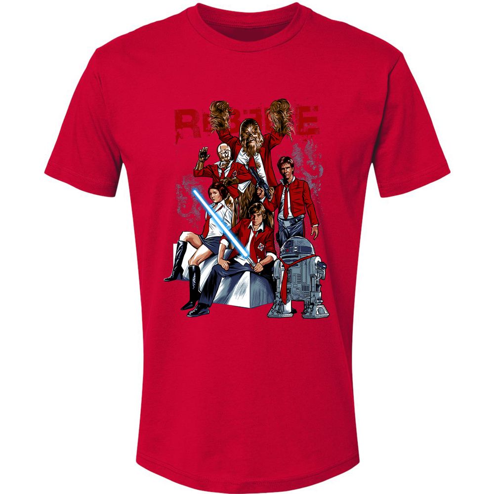 Premium Unisex T-Shirt - V4UPPD7T - Red - 6