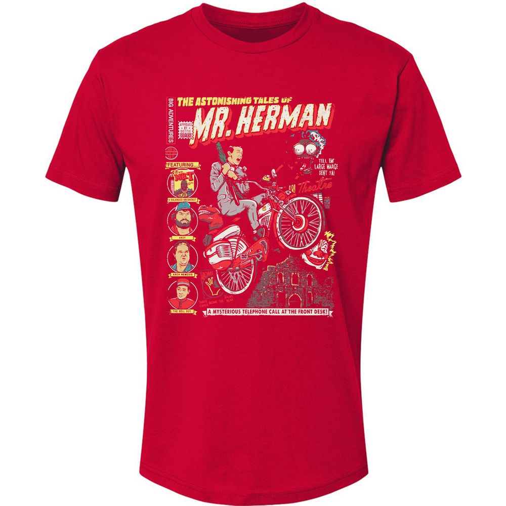 Premium Unisex T-Shirt - ASAZT4SJ - Red - 6
