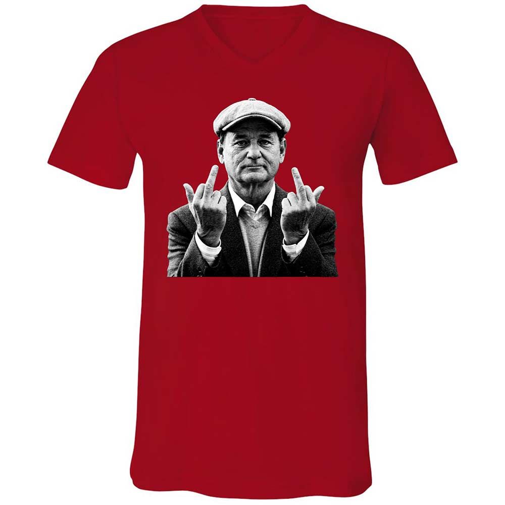 Bill Murray Middle Finger - Red - 6