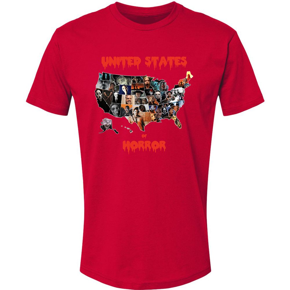 Premium Unisex T-Shirt - L184HDV6 - Red - 6
