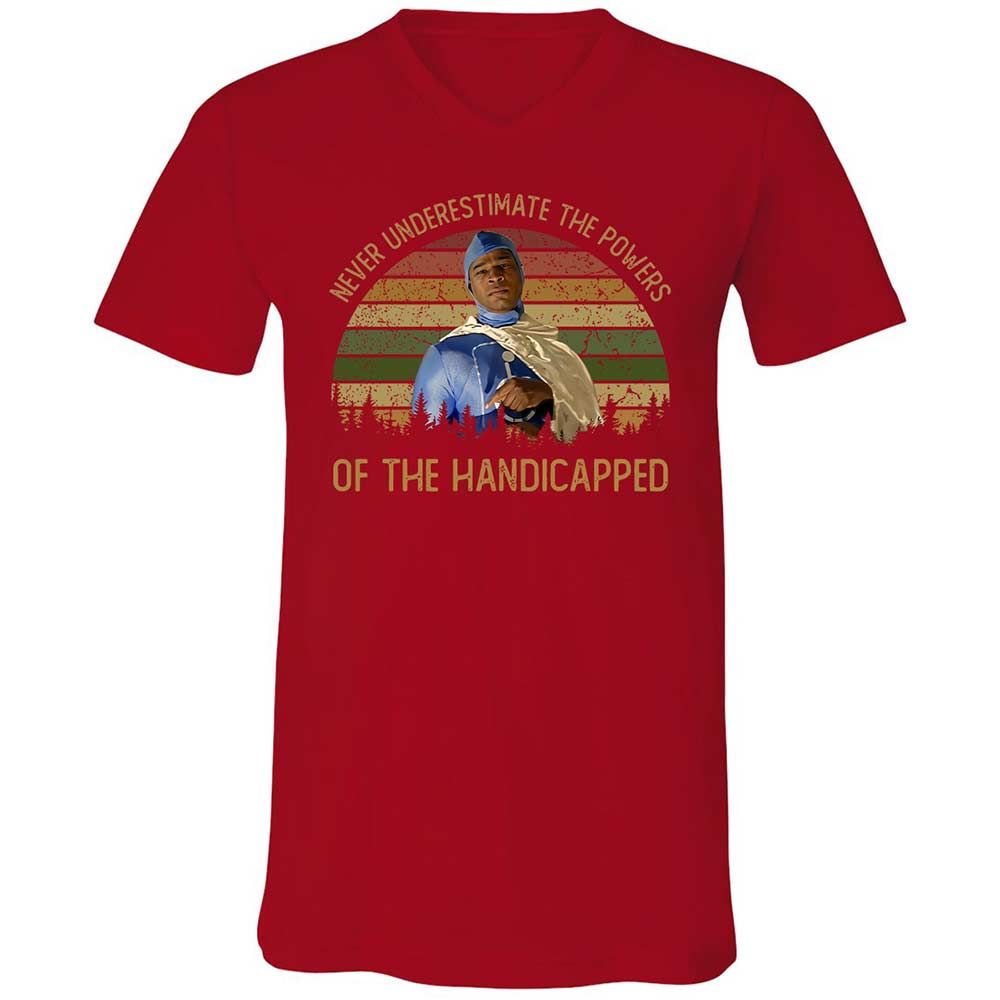 Unisex V-Neck T-Shirt - P6SGKR2P - Red - 6