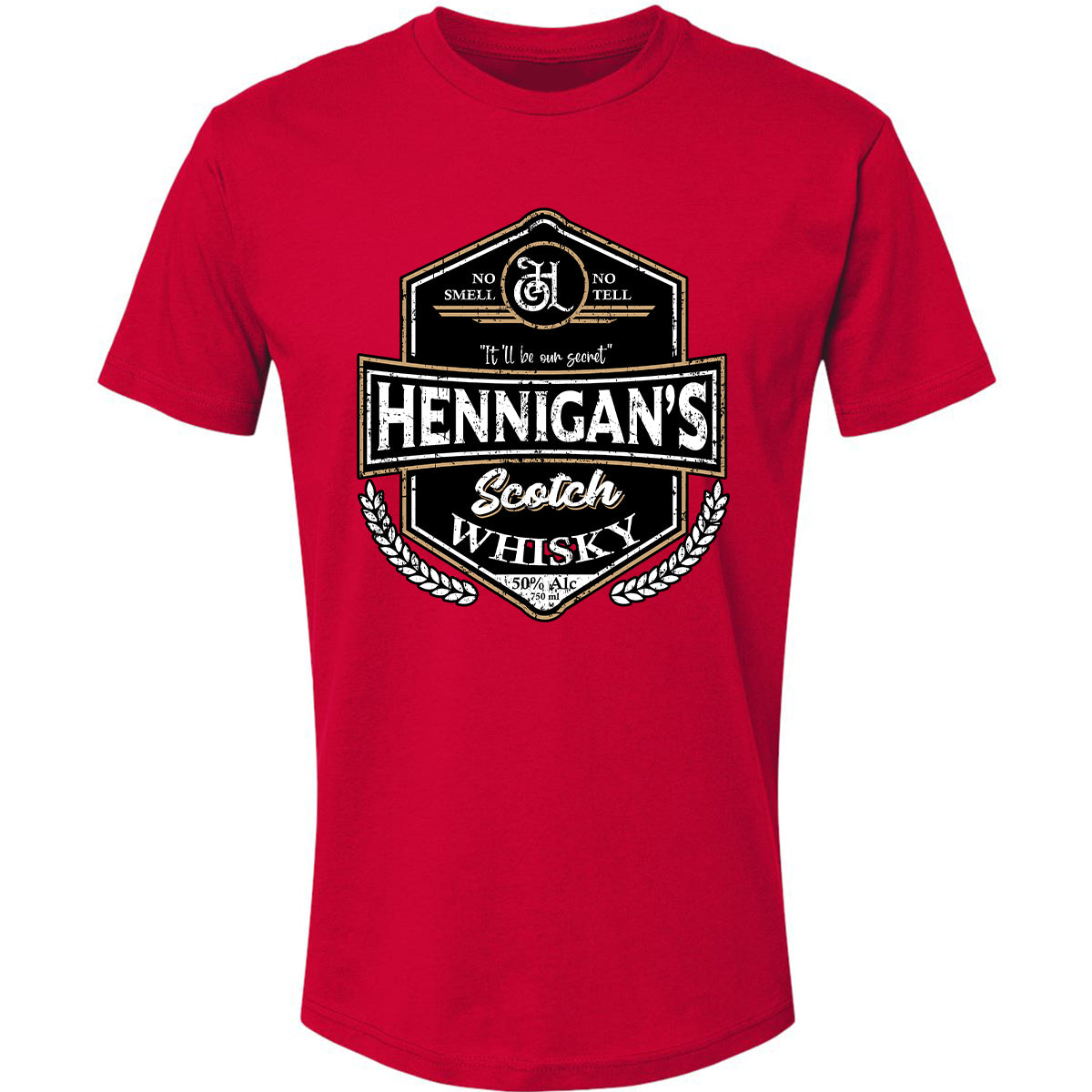 Premium Unisex T-Shirt - 6E694LSS - Red - 6