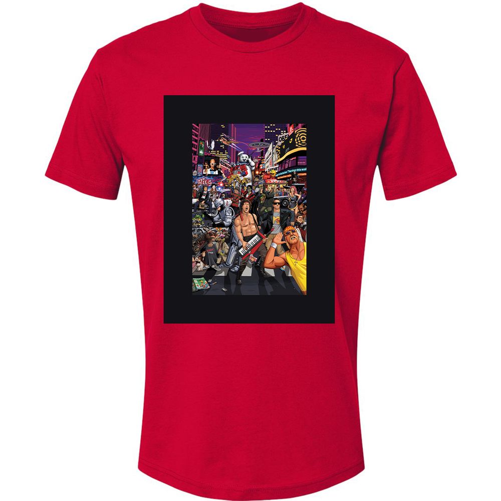 Premium Unisex T-Shirt - 6Q8BSQCV - Red - 6