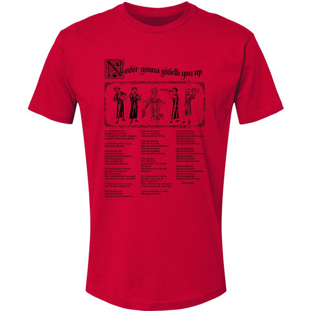 Premium Unisex T-Shirt - 7GN7EL7E - Red - 6
