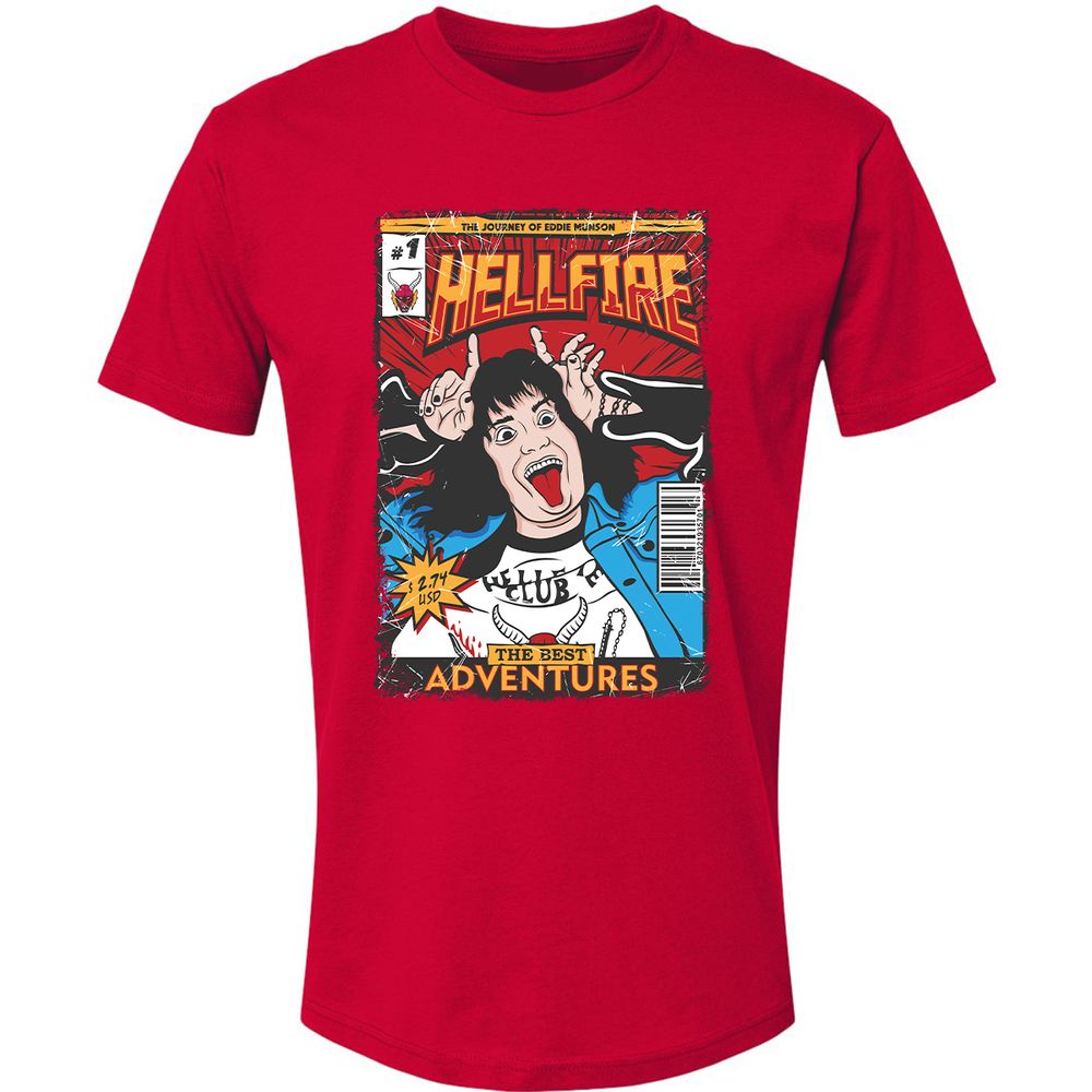 Premium Unisex T-Shirt - D1VRVNNW - Red - 6