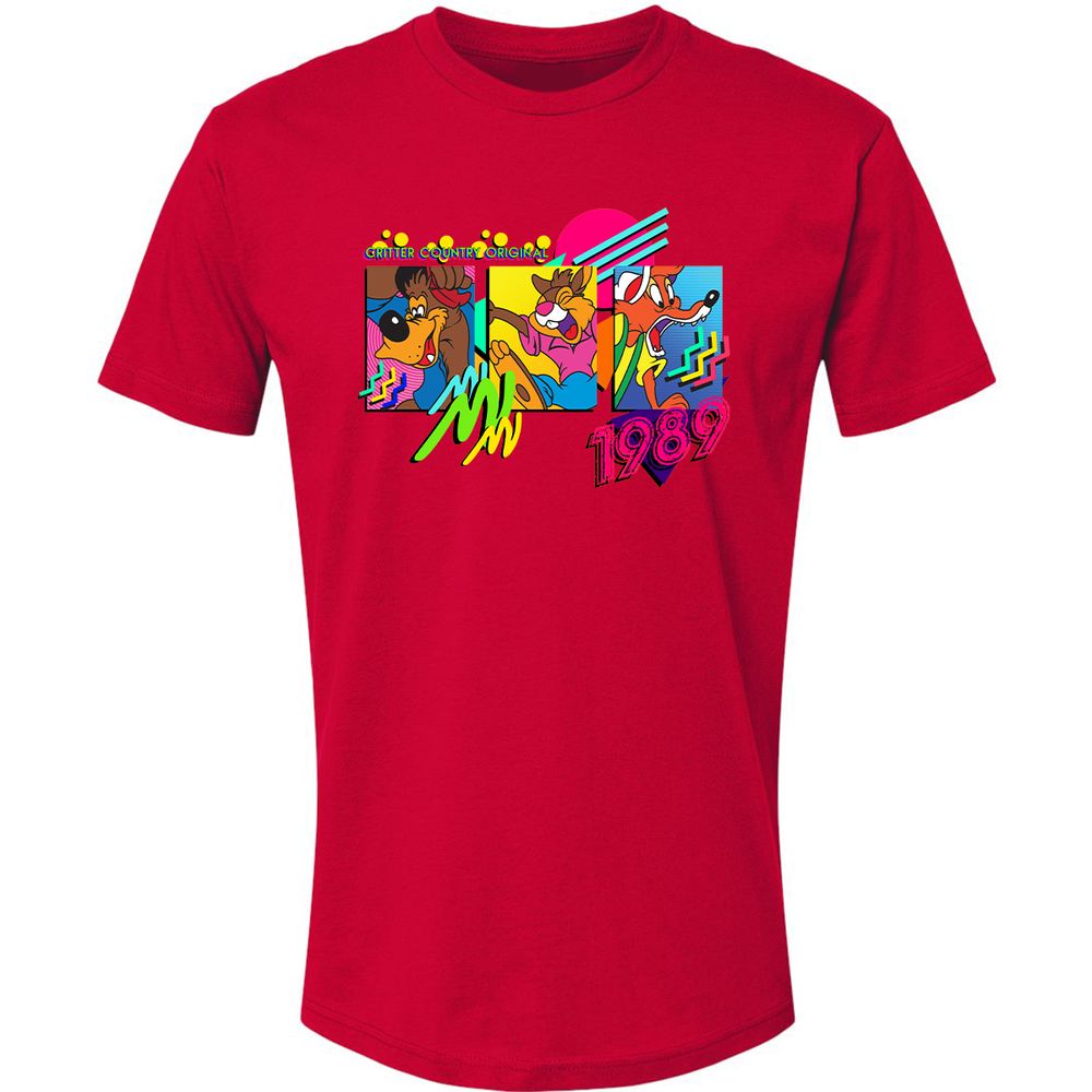 Premium Unisex T-Shirt - T41QLQAR - Red - 6