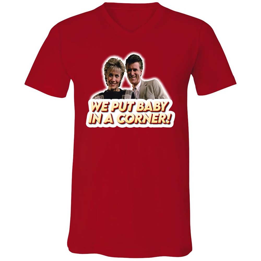 Unisex V-Neck T-Shirt - XS3JF3F2 - Red - 6