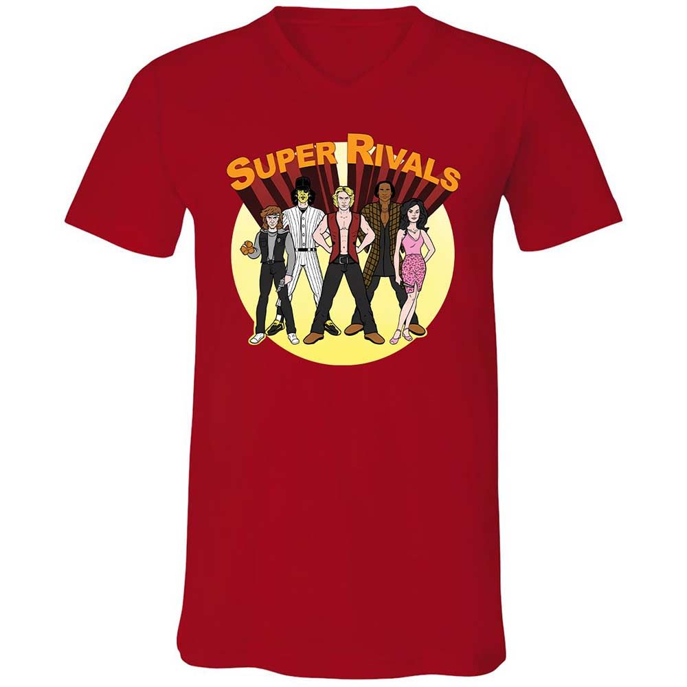 Unisex V-Neck T-Shirt - 1EA6MGTG - Red - 6