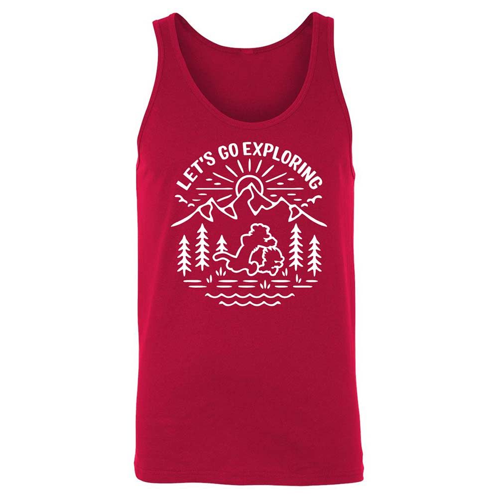 Unisex Jersey Tank - MVV7XKYP - Red - 6