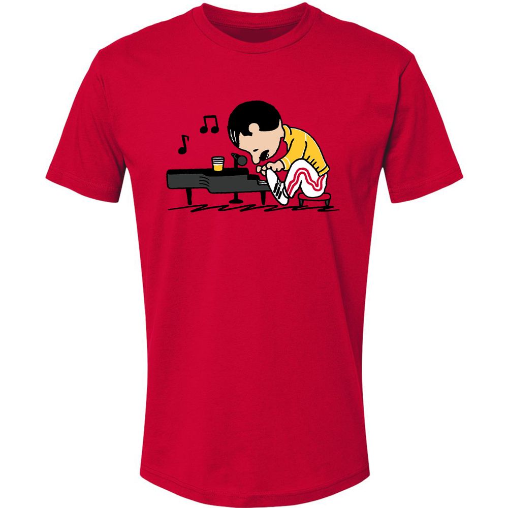 Premium Unisex T-Shirt - F4DMSUVH - Red - 6