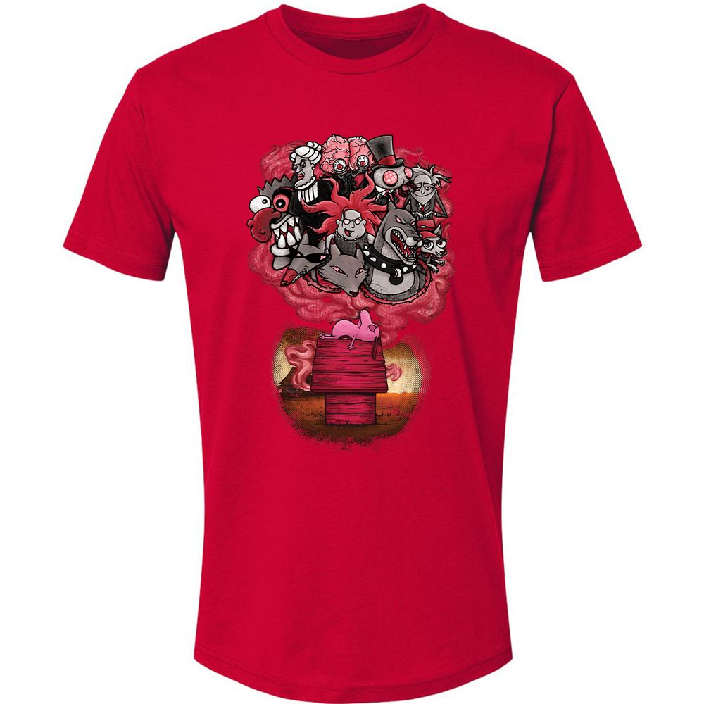 Premium Unisex T-Shirt - T4AGN1RV - Red - 6