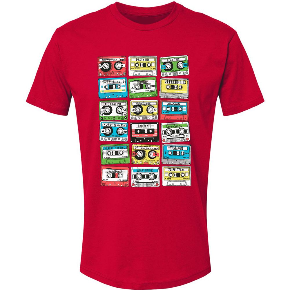 Premium Unisex T-Shirt - UNPP94FD - Red - 6