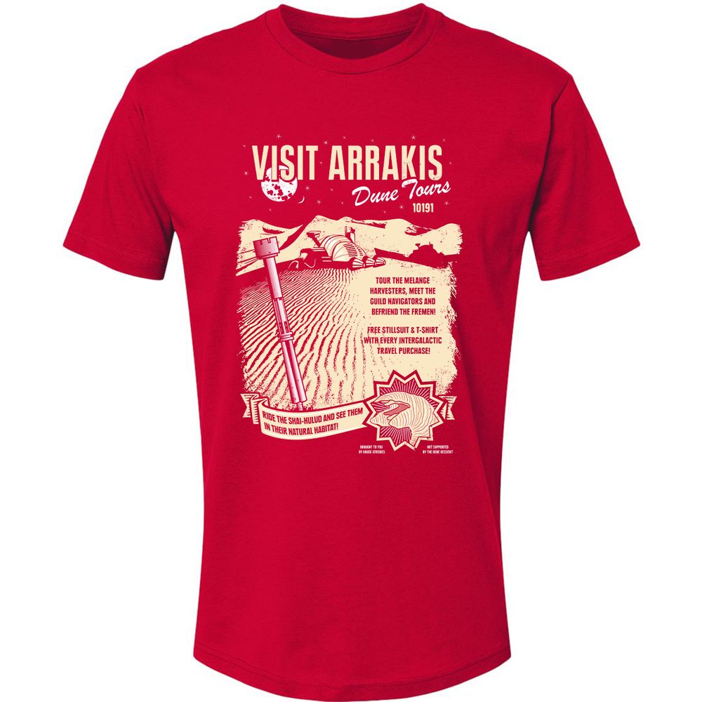 Premium Unisex T-Shirt - TV7R44AL - Red - 6