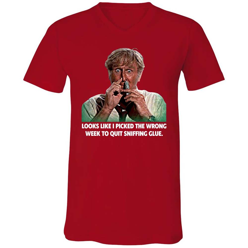 Unisex V-Neck T-Shirt - 9P1CCR8A - Red - 6