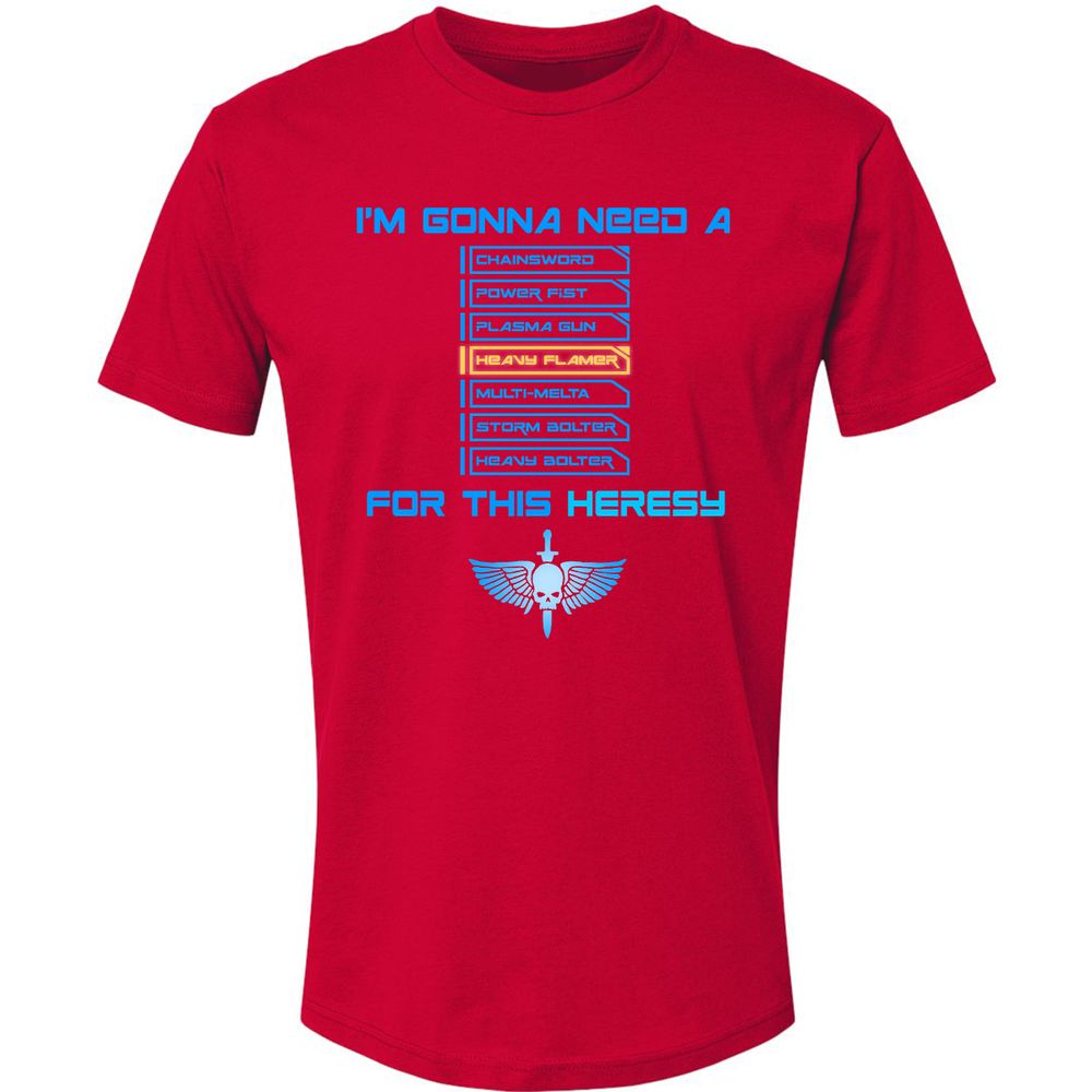 Premium Unisex T-Shirt - RHHXVPBZ - Red - 6