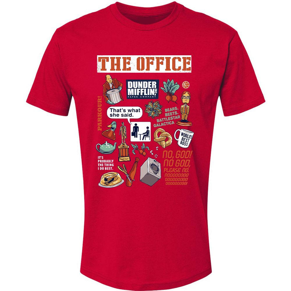 Premium Unisex T-Shirt - PN4HCM3F - Red - 6