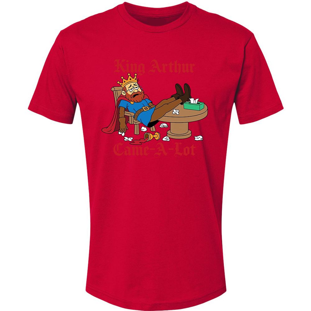 Arthur Came A Lot - Red - 6