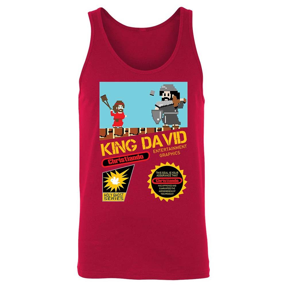 David Vs Goliath Cool Christian - Red - 6