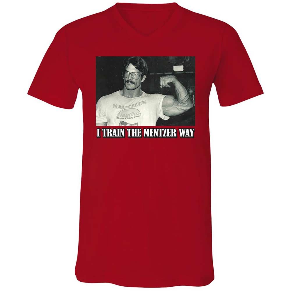 Unisex V-Neck T-Shirt - U28ZYD3U - Red - 6