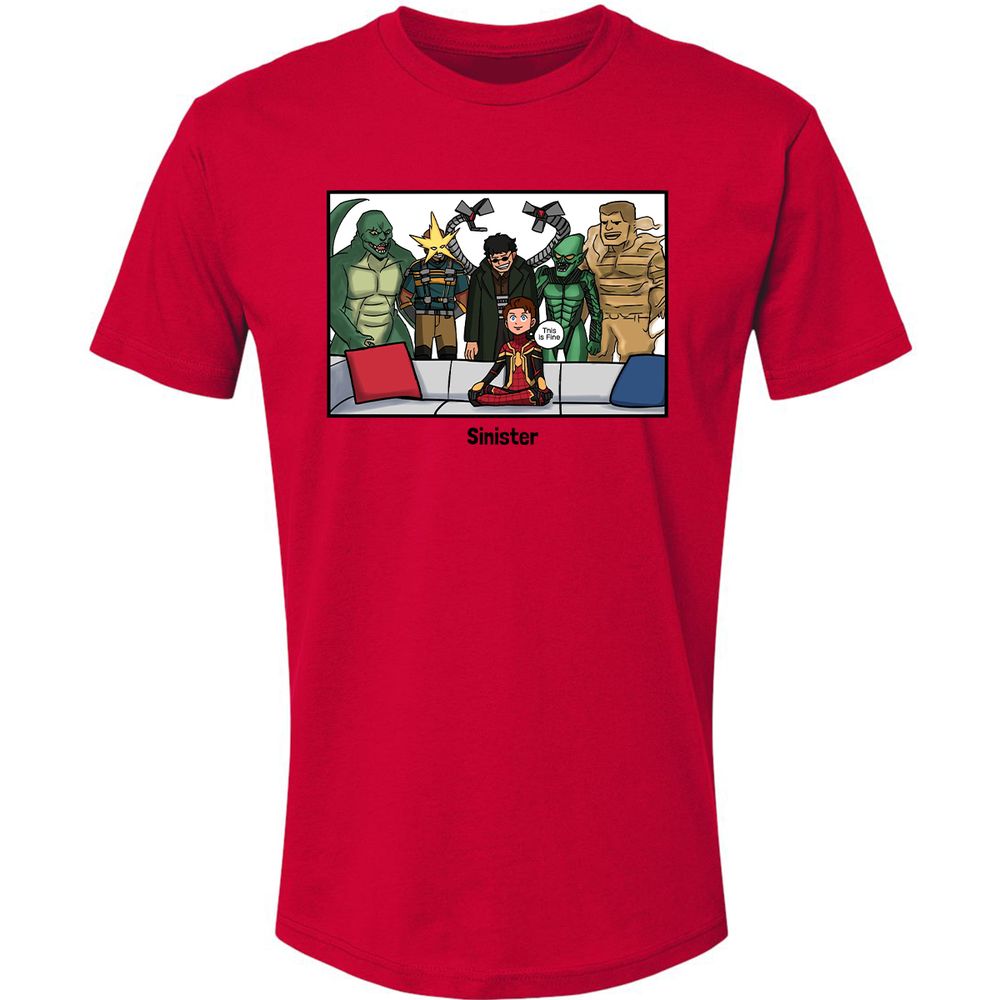 Premium Unisex T-Shirt - MUH118AD - Red - 6