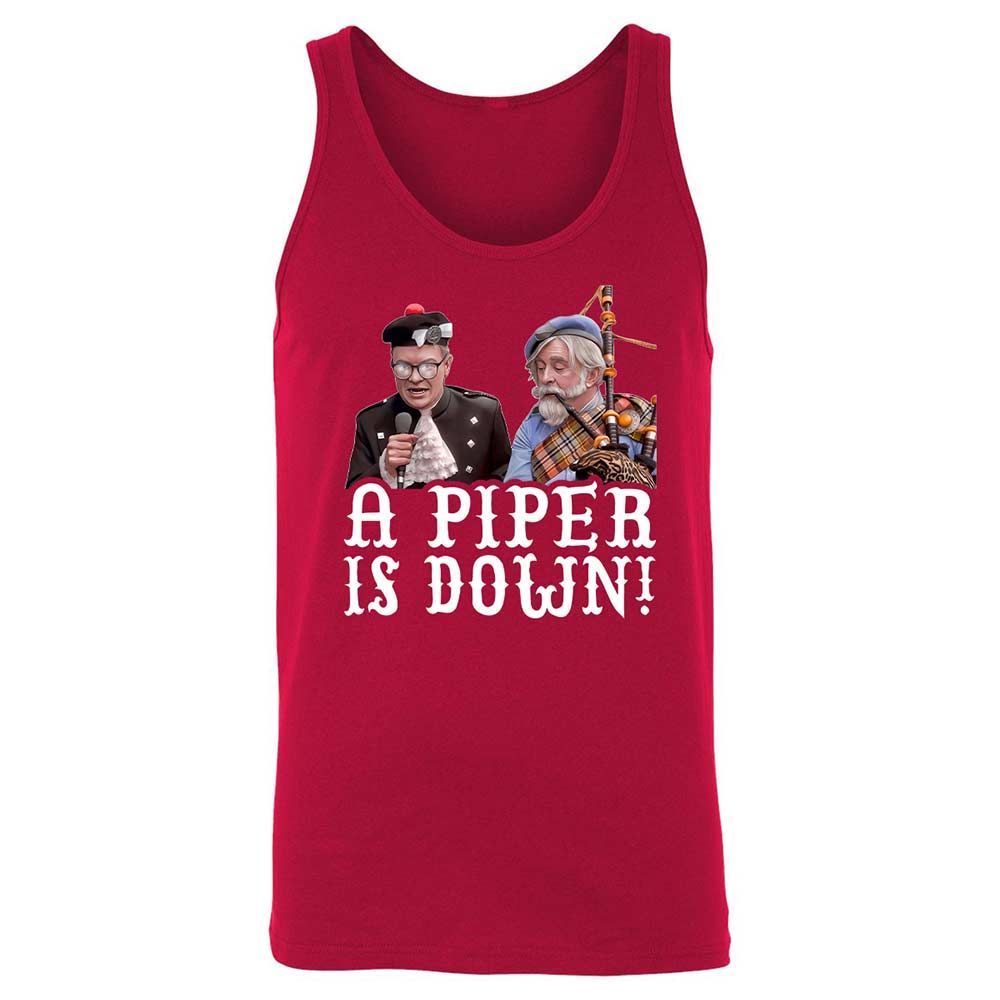 Unisex Jersey Tank - 5A76QYTT - Red - 6