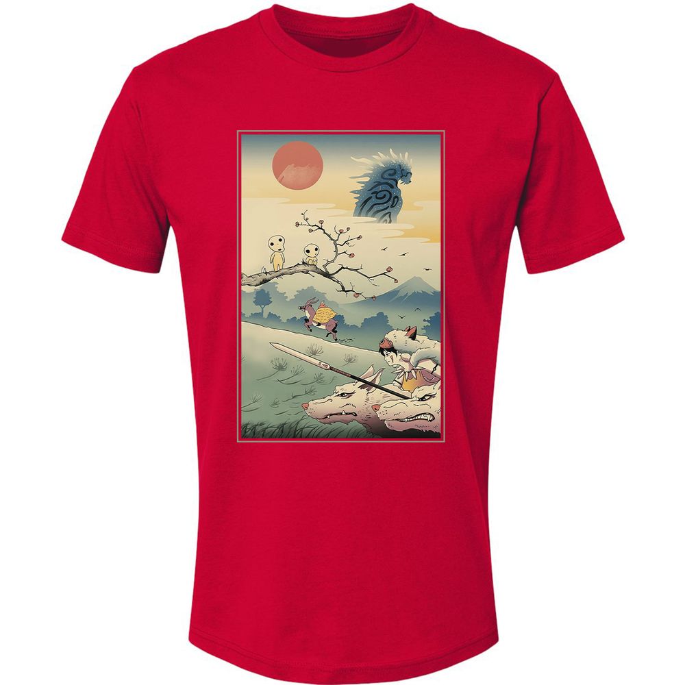 Premium Unisex T-Shirt - ZJVVNNSM - Red - 6