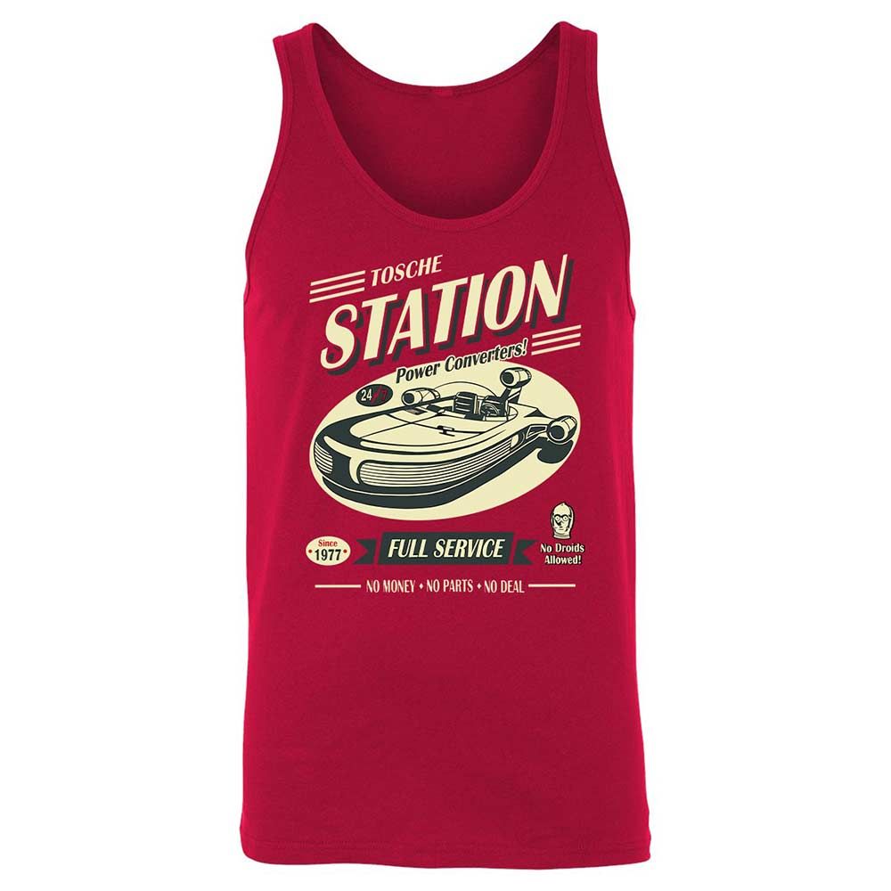 Unisex Jersey Tank - C5BRGC9D - Red - 6