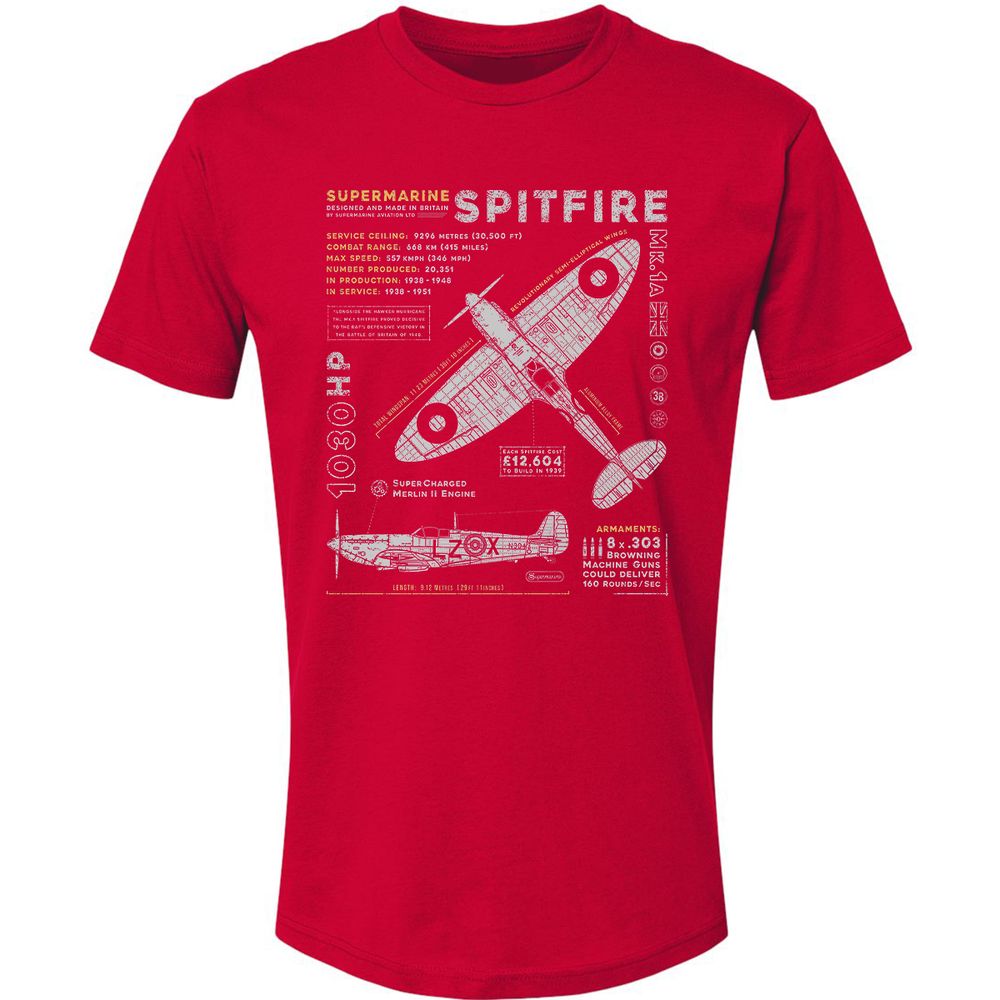 Supermarine Spitfire Essential - Red - 6