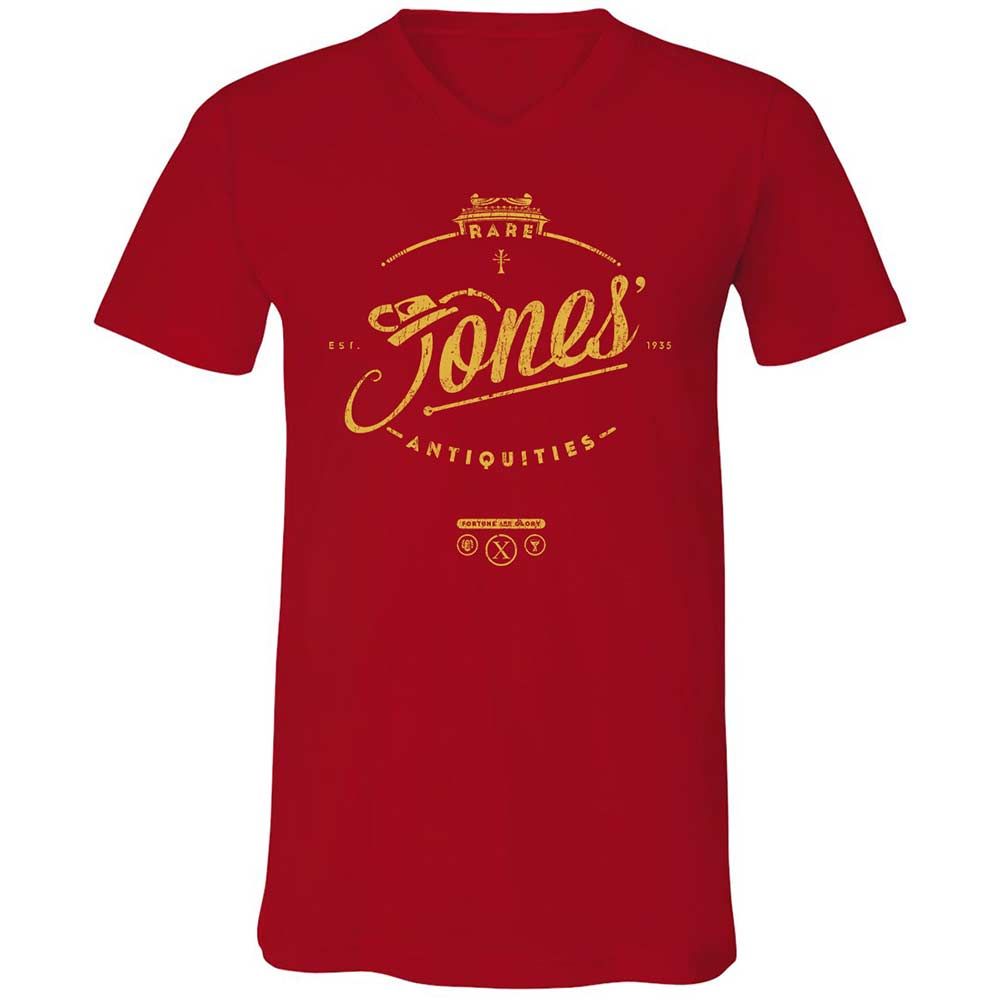 Unisex V-Neck T-Shirt - M6GULHET - Red - 6