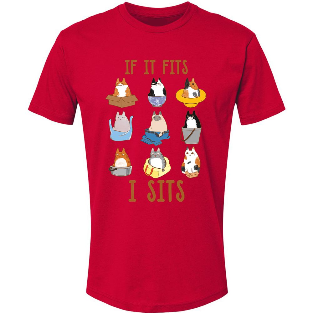 Premium Unisex T-Shirt - B4CK4HJ2 - Red - 6