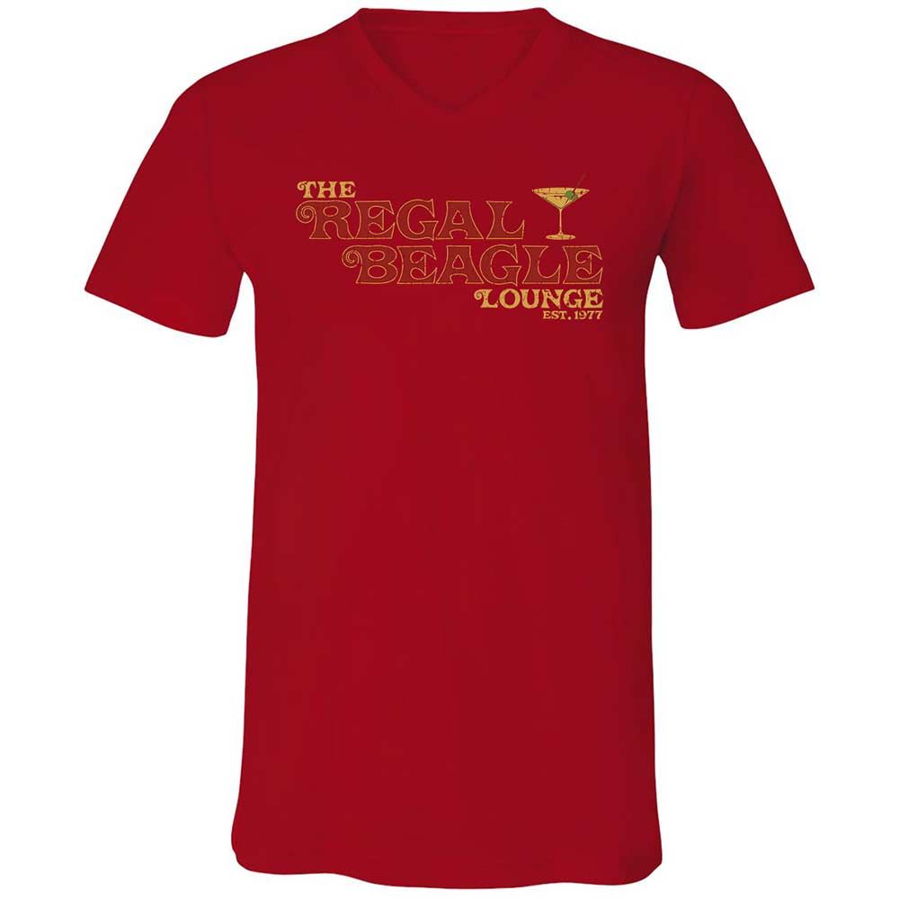 Unisex V-Neck T-Shirt - 9624Z5Z1 - Red - 6