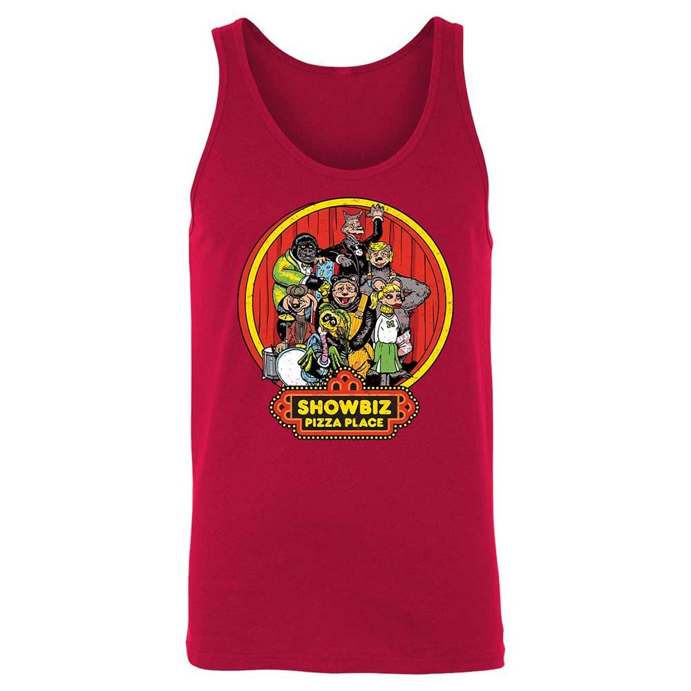 Unisex Jersey Tank - YQBA387Z - Red - 6