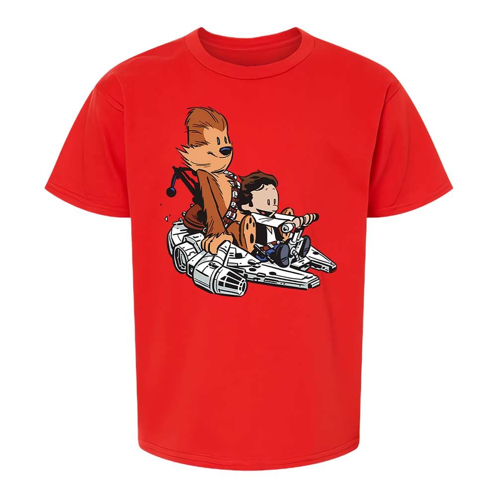 Han and Chewie - Red - 6