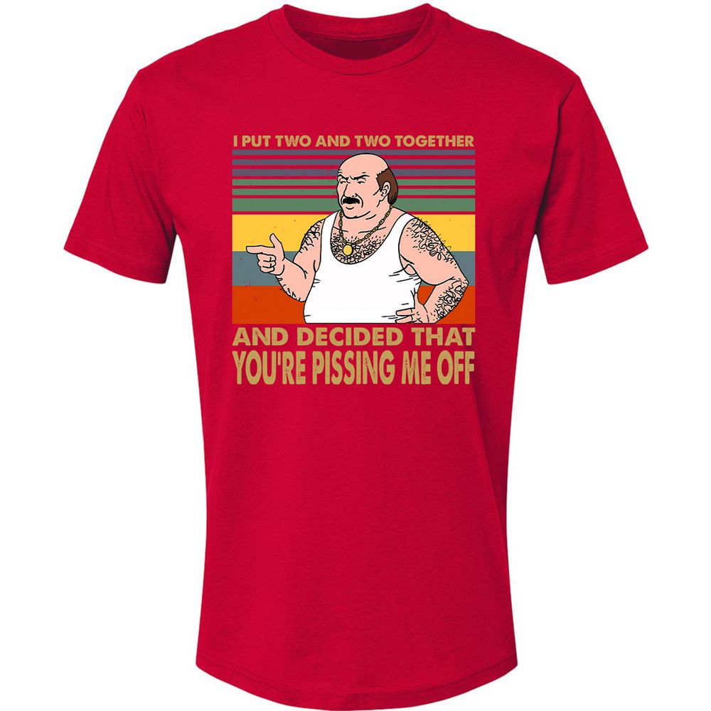 Premium Unisex T-Shirt - HGEU51SW - Red - 6