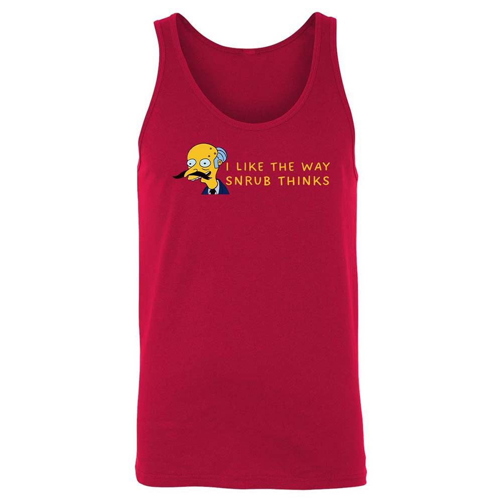 Unisex Jersey Tank - GWTHGWSE - Red - 6