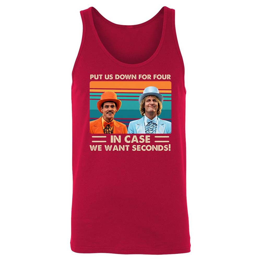 Unisex Jersey Tank - QQ3TM5U2 - Red - 6